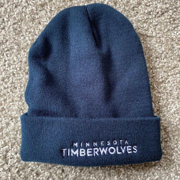 NBA Minnesota Timberwolves Beanie Hat Navy - Picture 1 of 2